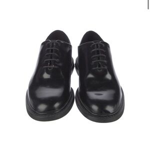 Cos Black Leather Classic Oxford Shoes in Size 36 EU/5.5/6 US